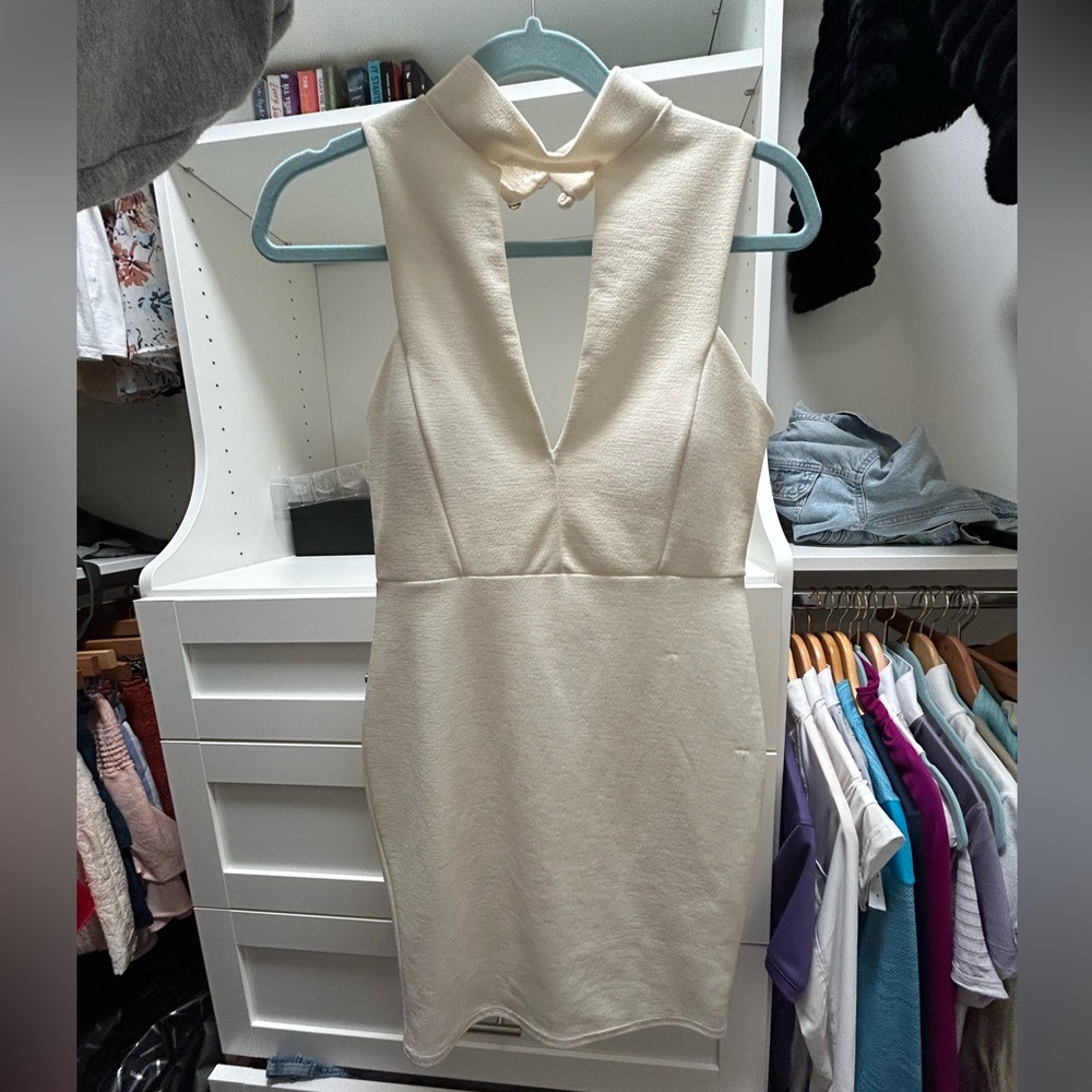 Beige Dress